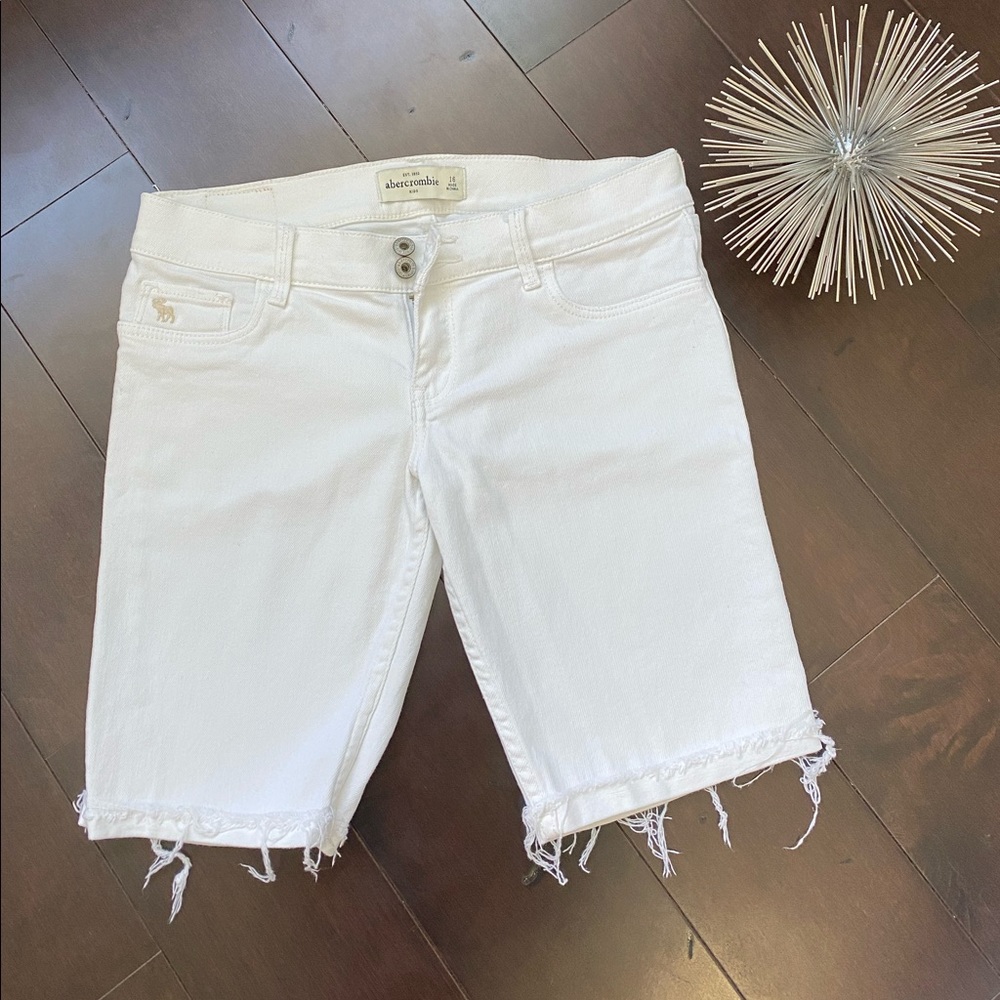 Abercrombie Kids White Shorts